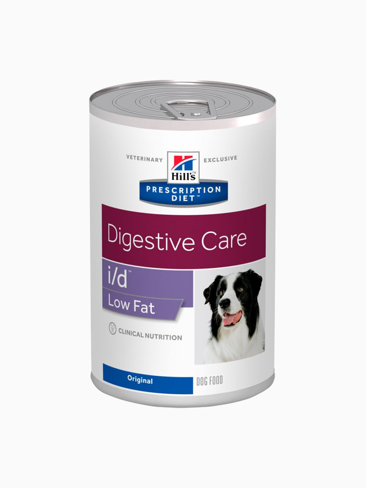 Корм Hill's Prescription Diet i/d Low Fat Digestive Care консервы для собак диета для поддержания здоровья ЖКТ и поджелудочной железы, 360 г