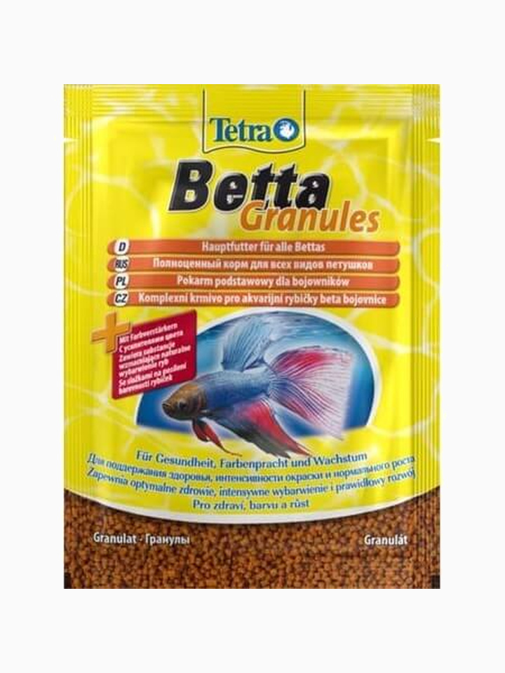Tetra Betta Granules корм для рыб в гранулах, 5 г