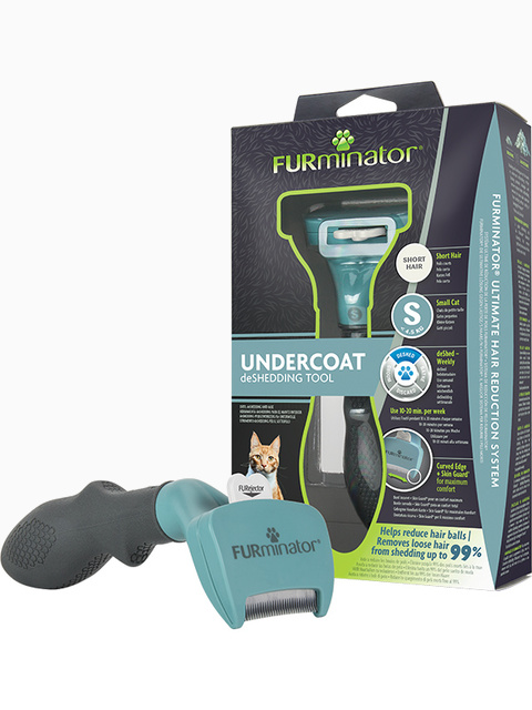 Фурминатор FURminator S для маленьких кошек c короткой шерстью