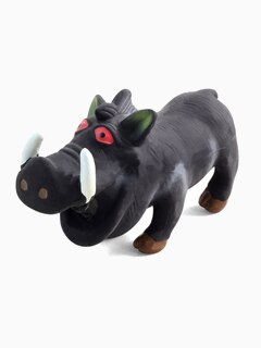 Игрушка для собак из латекса "Кабан хрюкающий", 170мм
