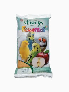 FIORY бисквиты для птиц Biscottelli с яблоком 35 г
