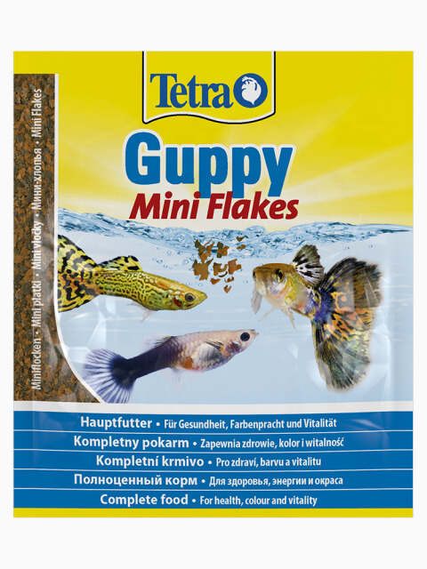 Tetra Guppy корм для гуппи в виде хлопьев, 12г