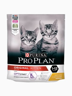 Корм Pro Plan Junior для котят в возрасте от 6 недель до 1 года с курицей, 400 г
