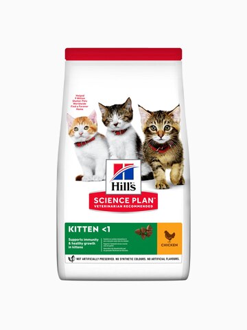 Корм Hill's Science Plan Healthy Development для котят до 12 месяцев курица, 300 г
