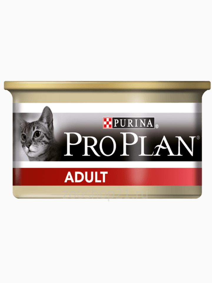 Корм PRO PLAN Adult для кошек с курицей, 85 г