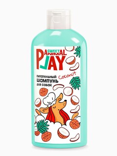 Шампунь для собак и кошек Animal Play Sweet Взрывной кокос Питательный, 300мл