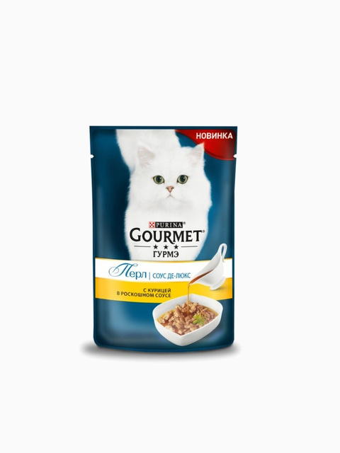 Gourmet Perle Соус де-люкс, с курицей 85 г