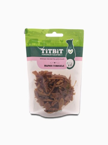 Titbit Вымя говяжье для кошек (Вяленые лакомства) 50 г