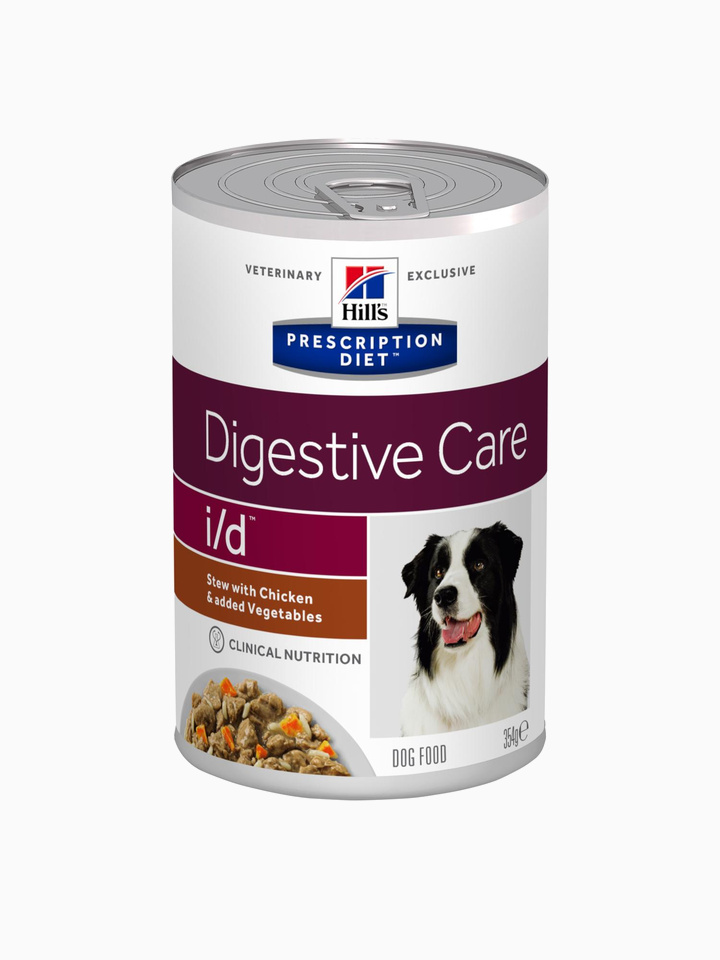 Корм Hill's Prescription Diet i/d Digestive Care (рагу) для собак при расстройстве ЖКТ, курица с овощами, 354 г
