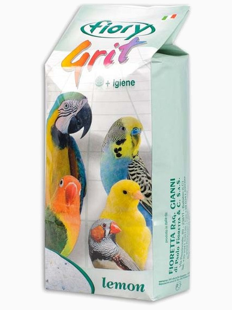 FIORY песок для птиц Grit Lemon лимон 1 кг