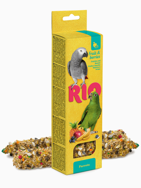RIO Палочки для средних попугаев с фруктами и ягодами (2 шт. по 90 г)