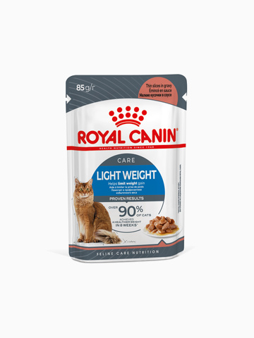 Корм Royal Canin Light Weight (в соусе) для кошек, профилактика избыточного веса, 85 г