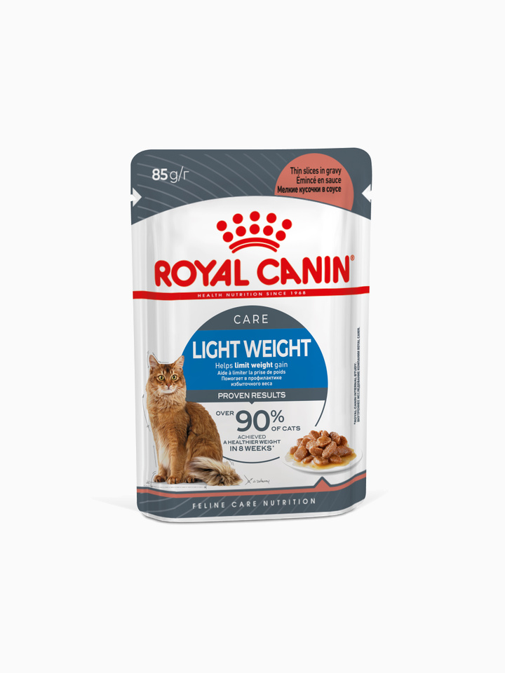 Корм Royal Canin Light Weight (в соусе) для кошек, профилактика избыточного веса, 85 г