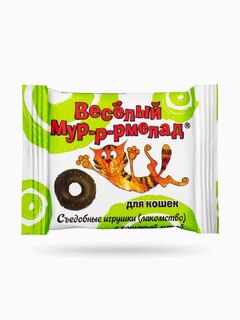 Весёлый Мур-р-рмелад для кошек с кошачьей мятой, 6 г