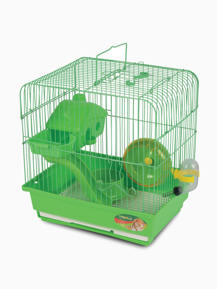 Клетка YD118 для мелких животных, эмаль, 300*230*310мм