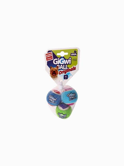 Gigwi 3 мяча с пищалкой 5 см (цена за 1шт)