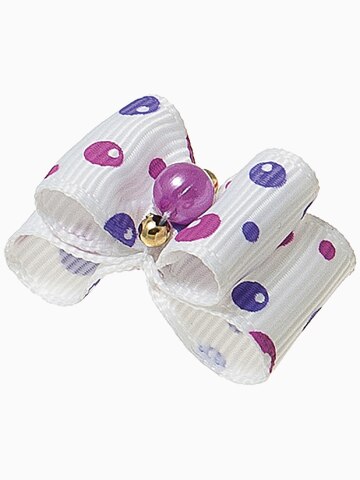 Бантик (пара) двойной объёмный, 3 см * 1,5 см