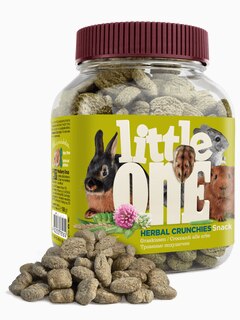 Little One Травяные подушечки - лакомство для всех видов грызунов, 100 г