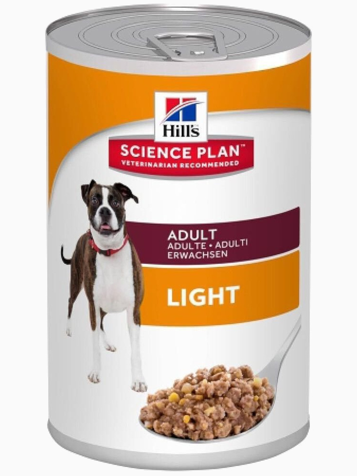 Корм Hill's Science Plan Light консервы для собак, склонных к набору веса, 370 г