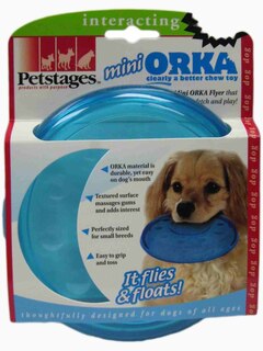 Petstages игрушка для собак "ОРКА летающая тарелка" 15 см