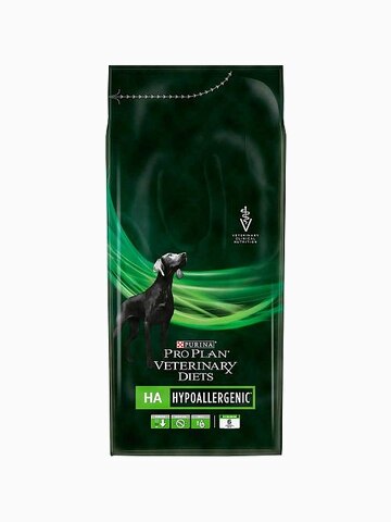 Корм PRO PLAN Veterinary diets HA Hypoallergenic для собак при аллергических реакциях, 1.3 кг