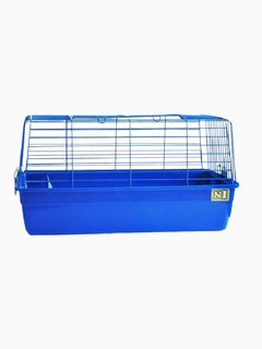N1 клетка для кролика, с кормушкой для сена, 60х36х32 см