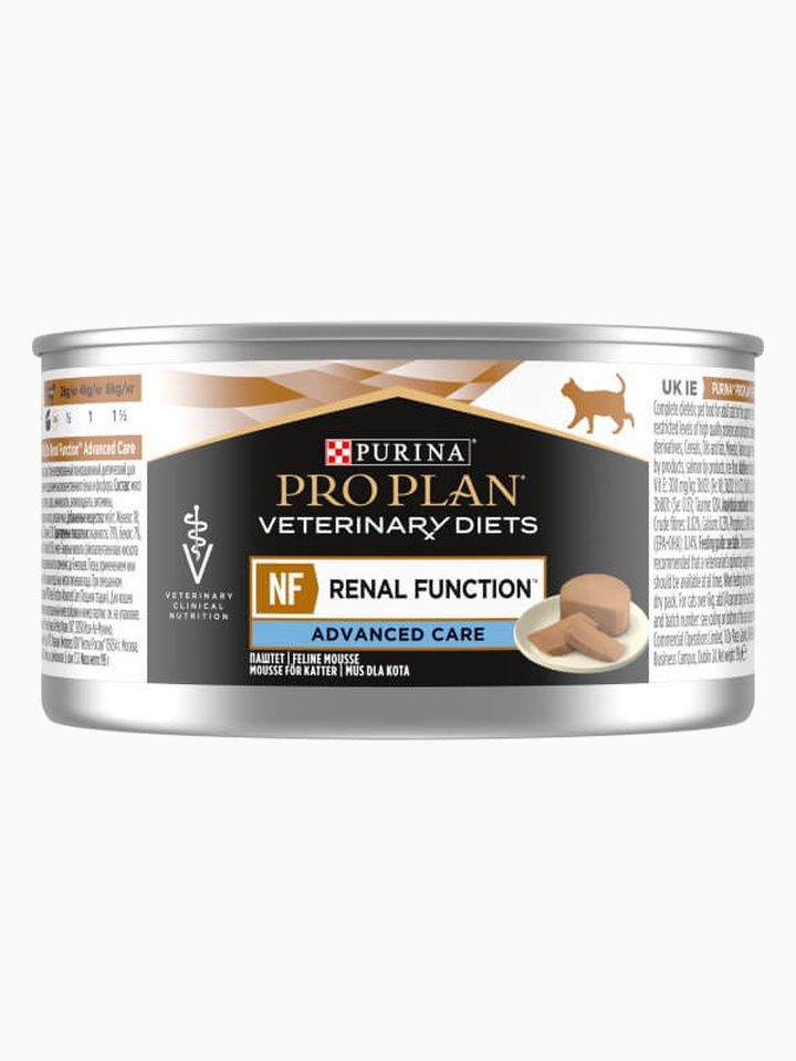 Корм PRO PLAN Veterinary diets NF Renal Function Advanced Care для кошек, при хронической почечной недостаточности, поздняя стадия, 195 г