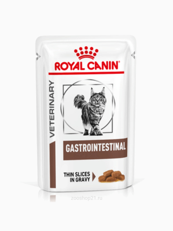 Корм Royal Canin Gastro Intestinal (в соусе) для кошек при лечении ЖКТ, 85 г