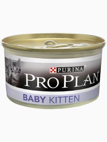 Корм Pro Plan Baby Kitten для котят в возрасте от 6 до 12 недель, с курицей, 85 г