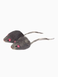 Игрушка M002G для кошек "Мышь серая" 45-50мм