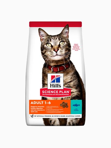 Корм Hill's Science Plan Optimal Care для кошек от 1 до 6 лет с тунцом, 300 г