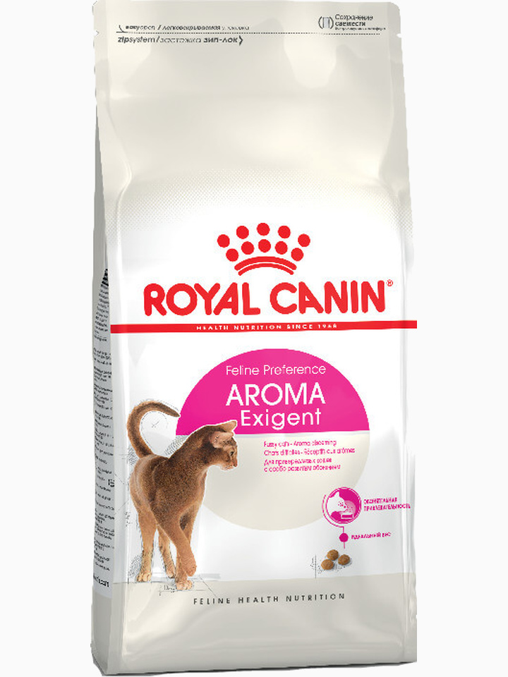 Корм Royal Canin Aroma Exigent для требовательных к аромату корма, 2 кг