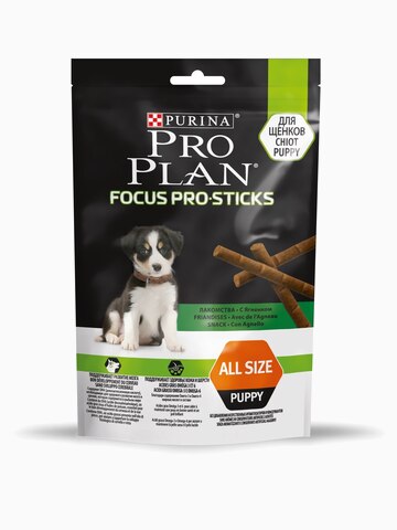 Лакомство PRO PLAN Focus PRO Sticks (палочки) для поддержания развития мозга у щенков, с ягненком, 126 г