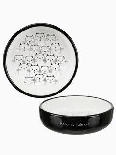 Trixie Миска керамическая для короткомордых пород, 0.3 л
