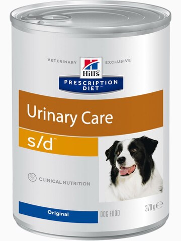 Корм Hill's Prescription Diet s/d Urinary Care консервы для собак диета для поддержания здоровья мочевыводящих путей, 370 г