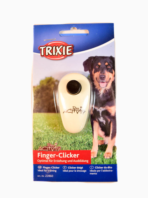 Кликер TRIXIE Dog Activity с креплением на палец для дрессировки собак