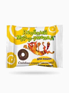 Весёлый Мур-р-рмелад со вкусом курицы, 6 г