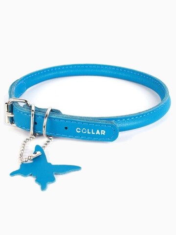 Ошейник для собак Collar "Glamour", круглый (цвет: синий), 8 мм х 25-33 см