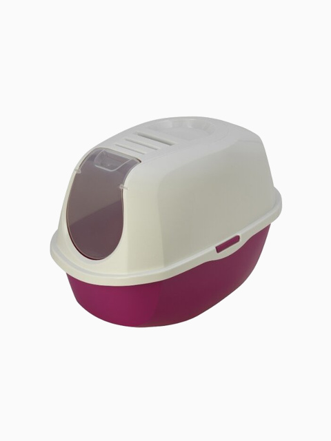 Moderna Туалет-домик SmartCat с угольным фильтром, 54х40х41см, ярко-розовый