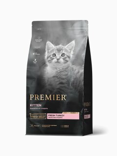 Корм Premier Kitten Low Grain Turkey (низкозерновой) для котят, с индейкой, 2 кг
