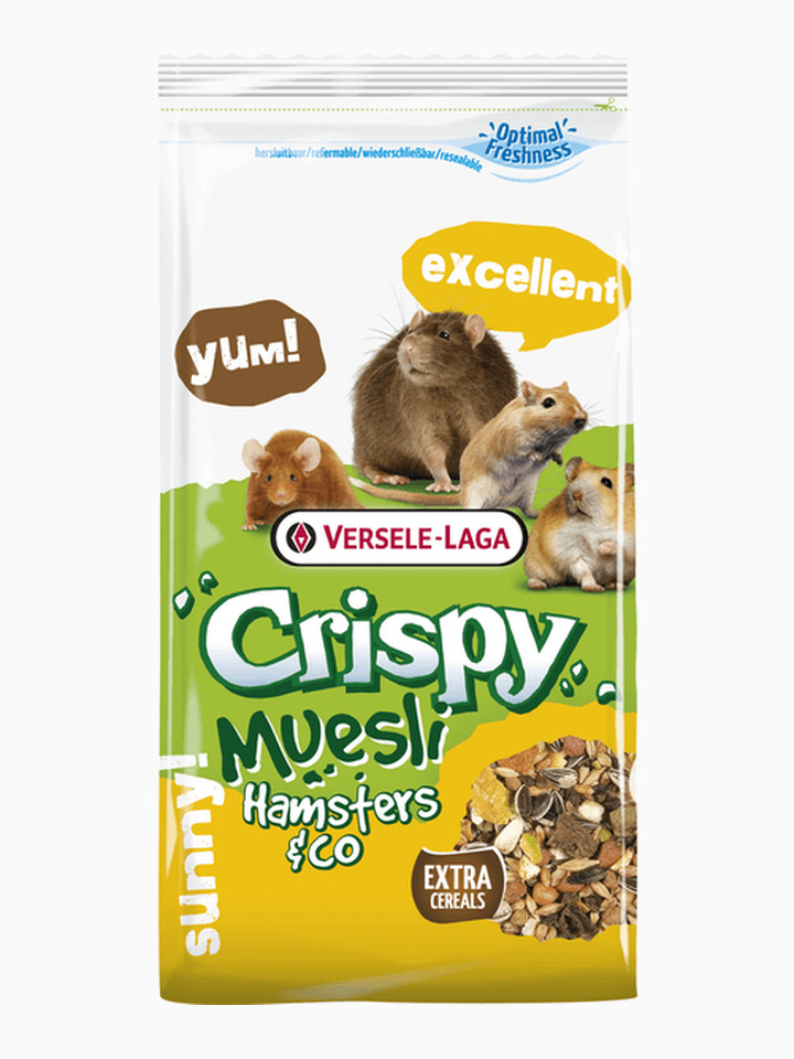 Корм Versele-Laga для хомяков и других грызунов Crispy Muesli Hamsters & Co, 400 г
