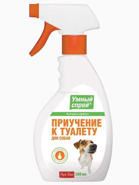 Умный спрей Приучение к туалету для собак, 200 мл
