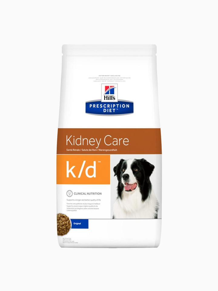 Корм Hill's Prescription Diet k/d Kidney Care для собак диета для поддержания здоровья почек, 2 кг