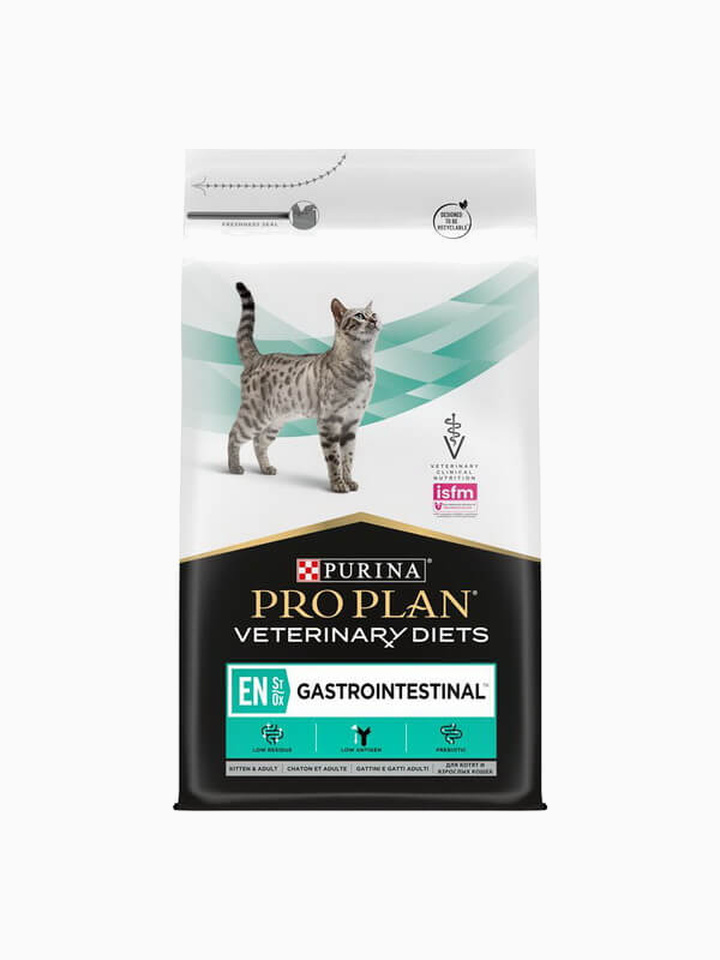 Корм Pro Plan Veterinary diets EN для кошек при расстройствах пищеварения, 1.5 кг