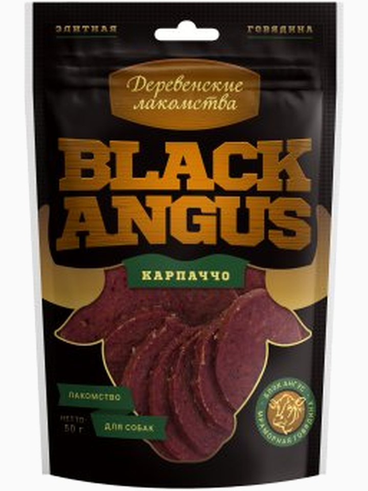 Деревенские лакомства Black Angus Карпаччо, 50 г