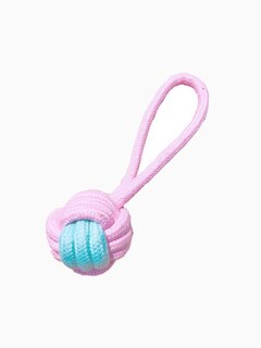 Игрушка - грейфер для собак хлопковый мяч, 19 см
