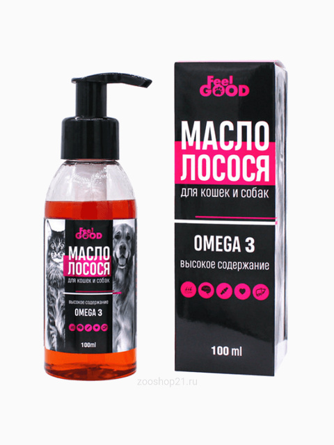 Масло лосося Омега-3, 100 мл