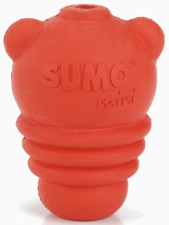 Игрушка для собак "Sumo Mini Play", красная, 4,5х4,5х6 см