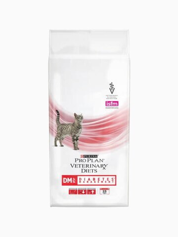 Корм PRO PLAN Veterinary diets DM Diabetes Management для кошек при сахарном диабете, 1.5 кг