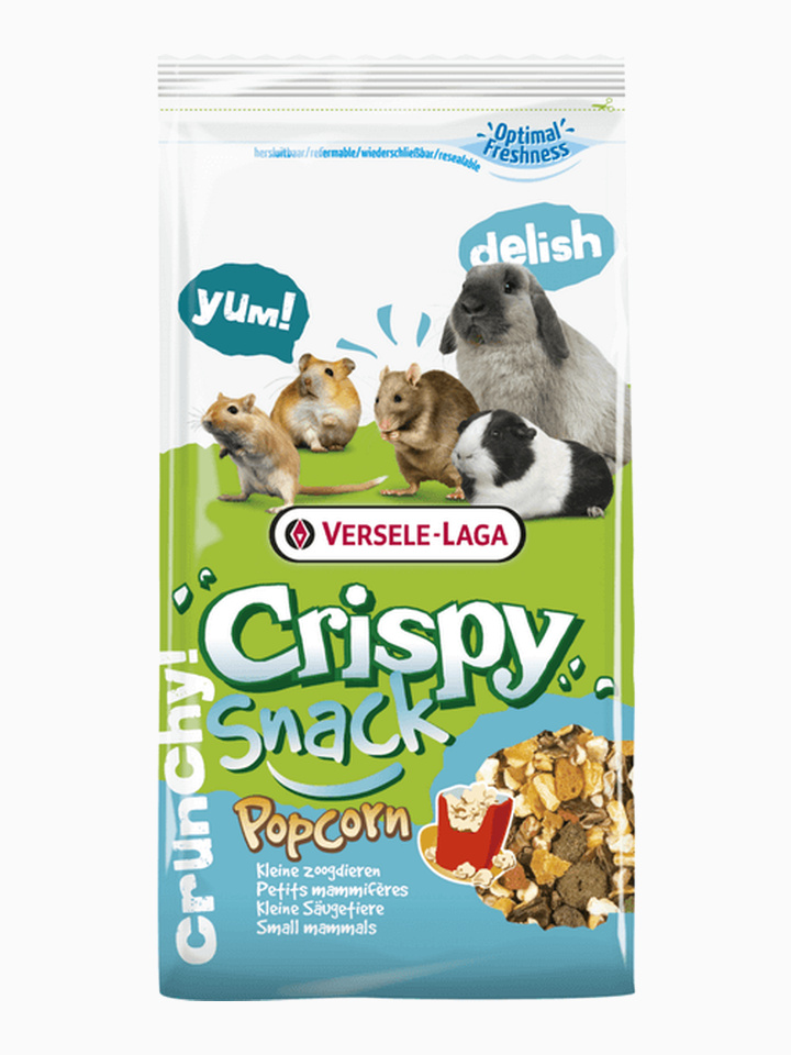Versele Laga Корм дополнительный для грызунов с попкорном Crispy Snack Popcorn, 650 г